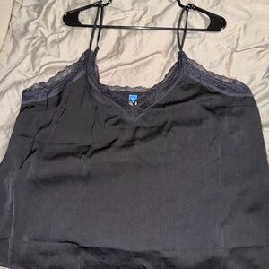 Old Navy Black Camisole with Lace Detail